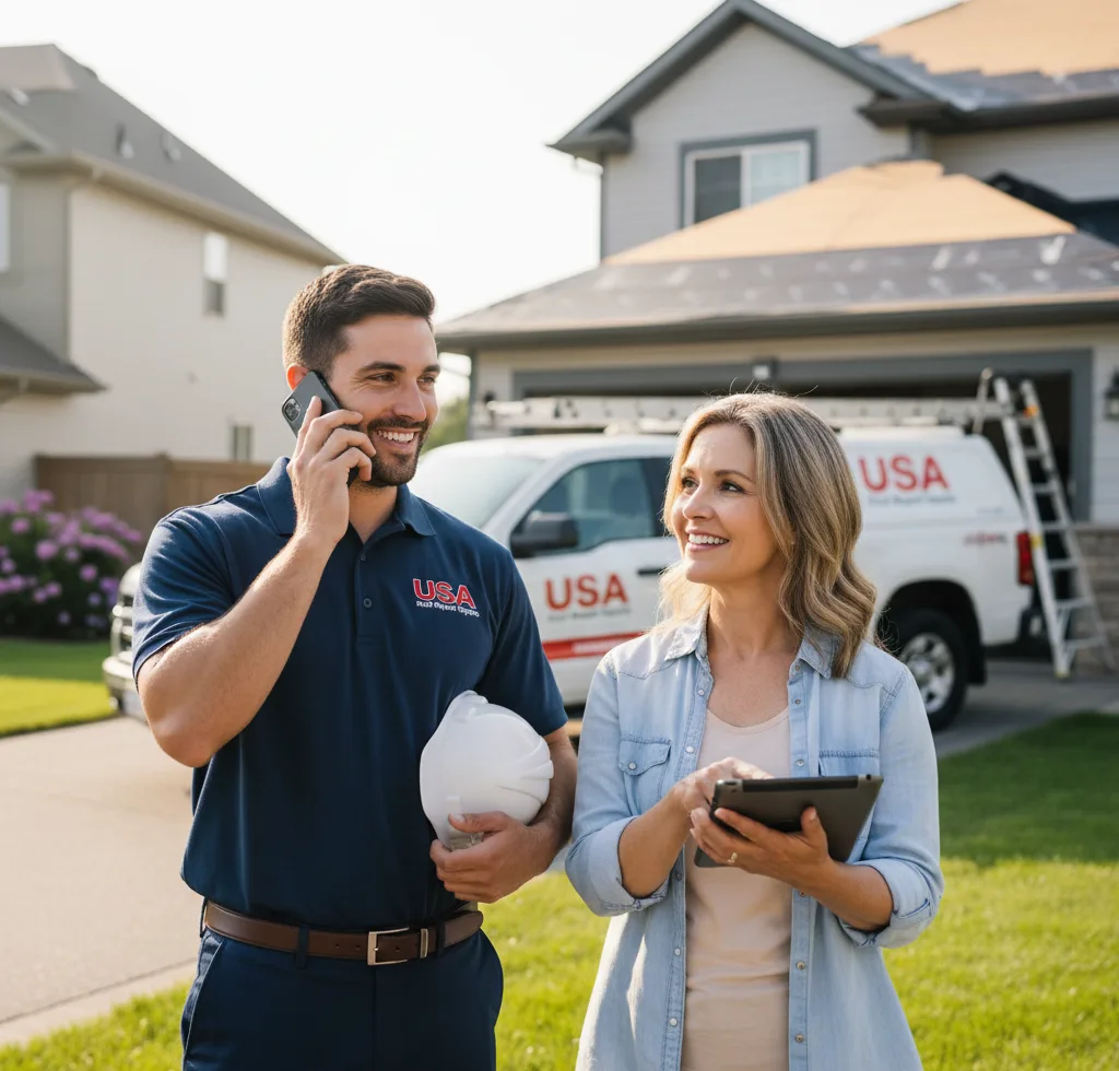 USA Roof Repair Experts customer support in New Durham
